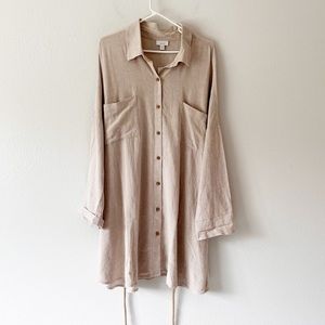 Pure Jill Linen Blend Women’s Size 4X Blouse